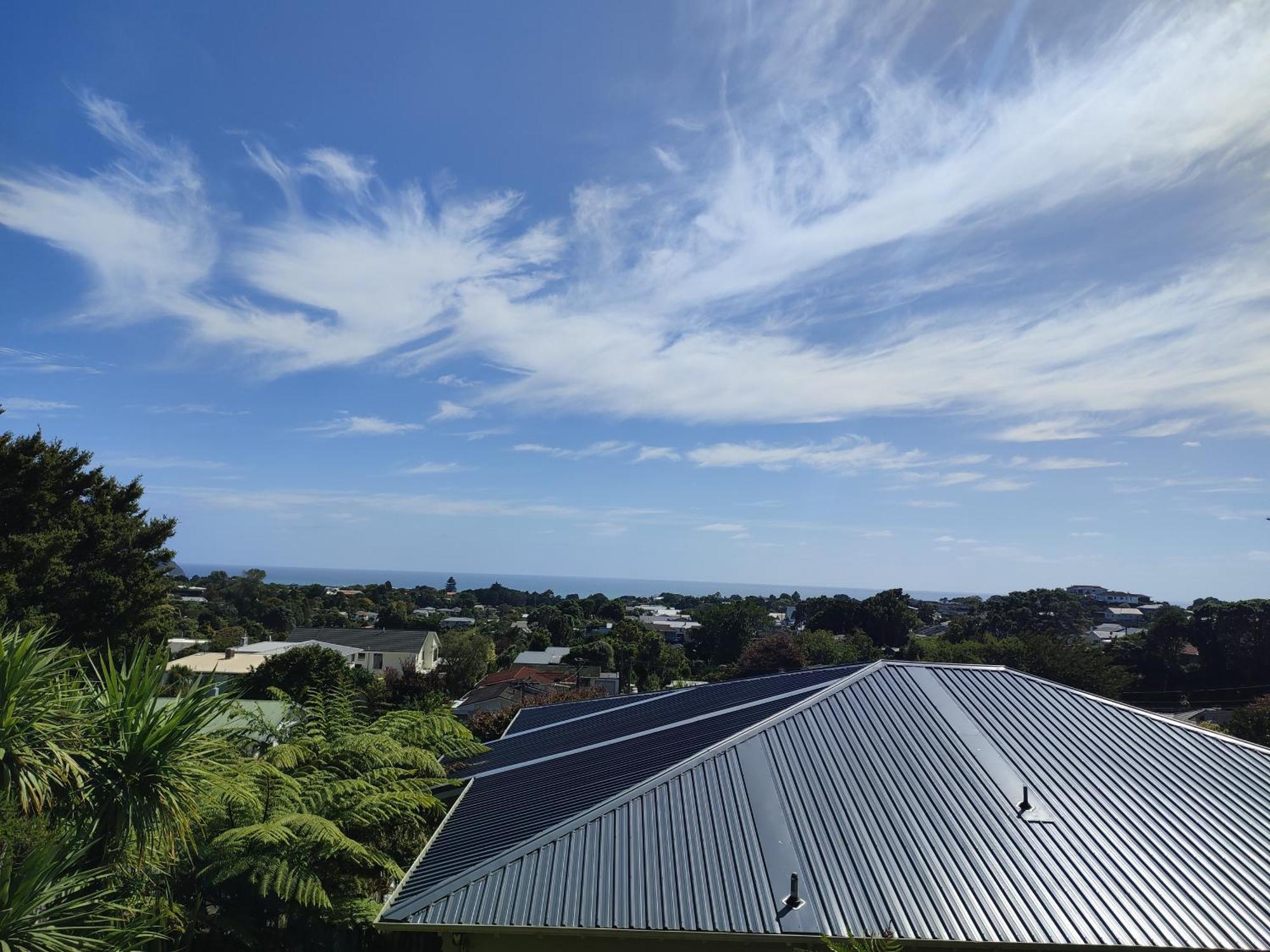 Villa Panoramic Vista On Burns New Plymouth Esterno foto