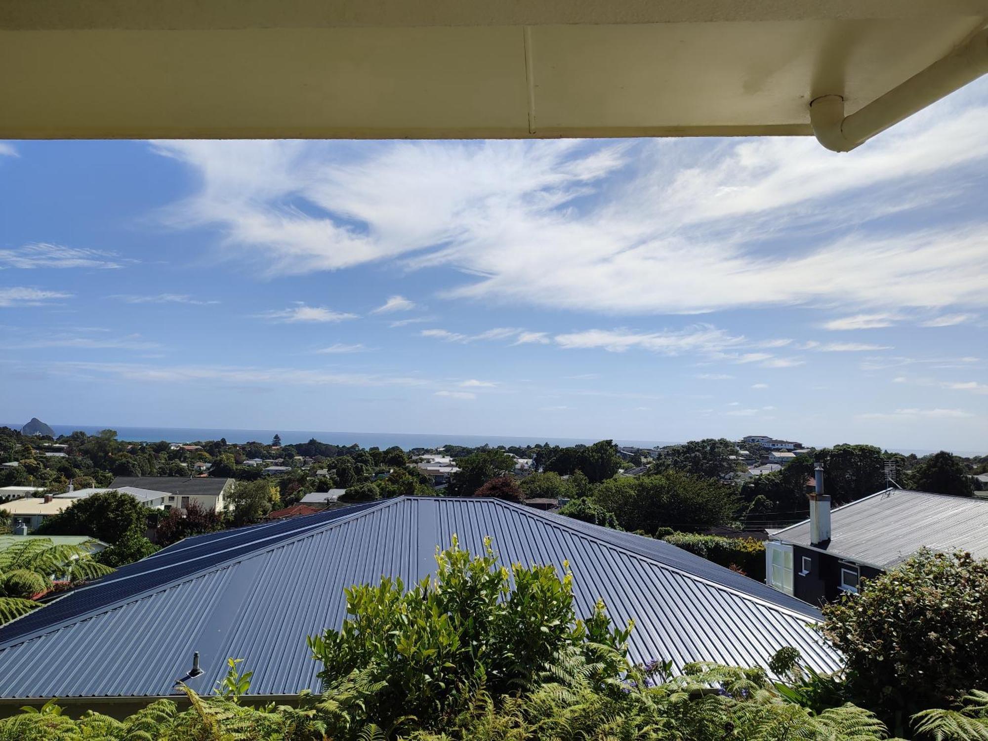 Villa Panoramic Vista On Burns New Plymouth Esterno foto